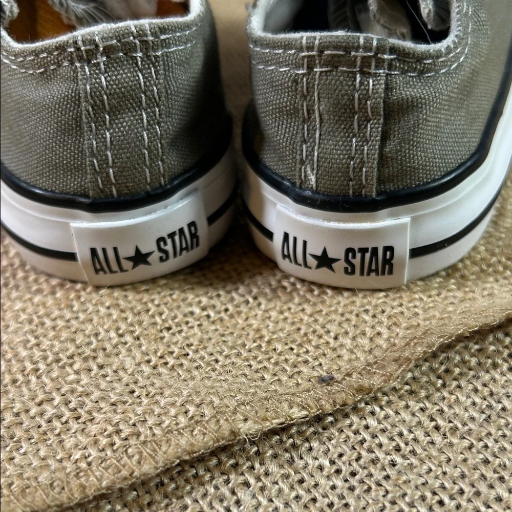 Converse All Star Sneakers in Gray and White